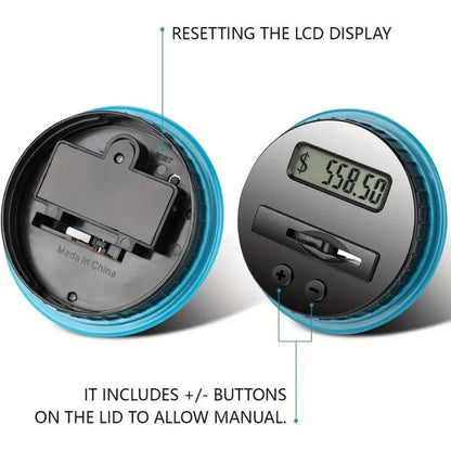 Digital Counting Saving Challenge Coin Bank