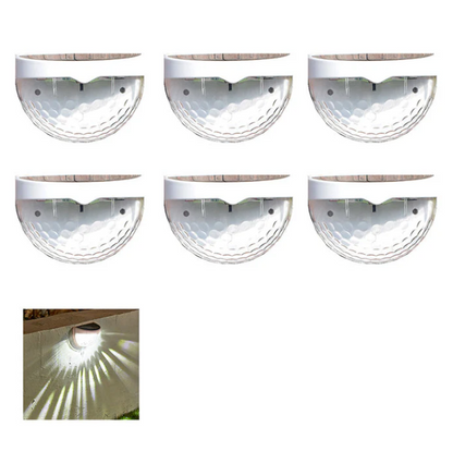🔥☀️ Solar Step Lights – Waterproof Garden Glow in Warm, White & Color Modes