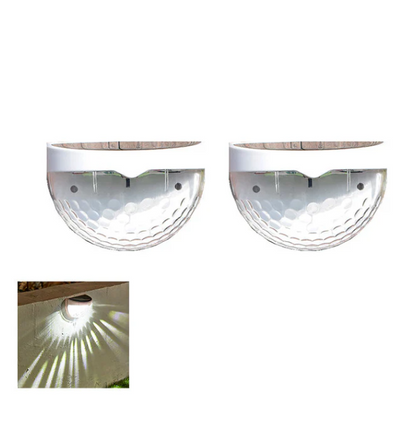 🔥☀️ Solar Step Lights – Waterproof Garden Glow in Warm, White & Color Modes