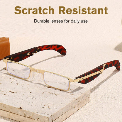 (🎁Last Day 50% OFF)👓Foldable Anti-Blue Light Reading Glasses with Case