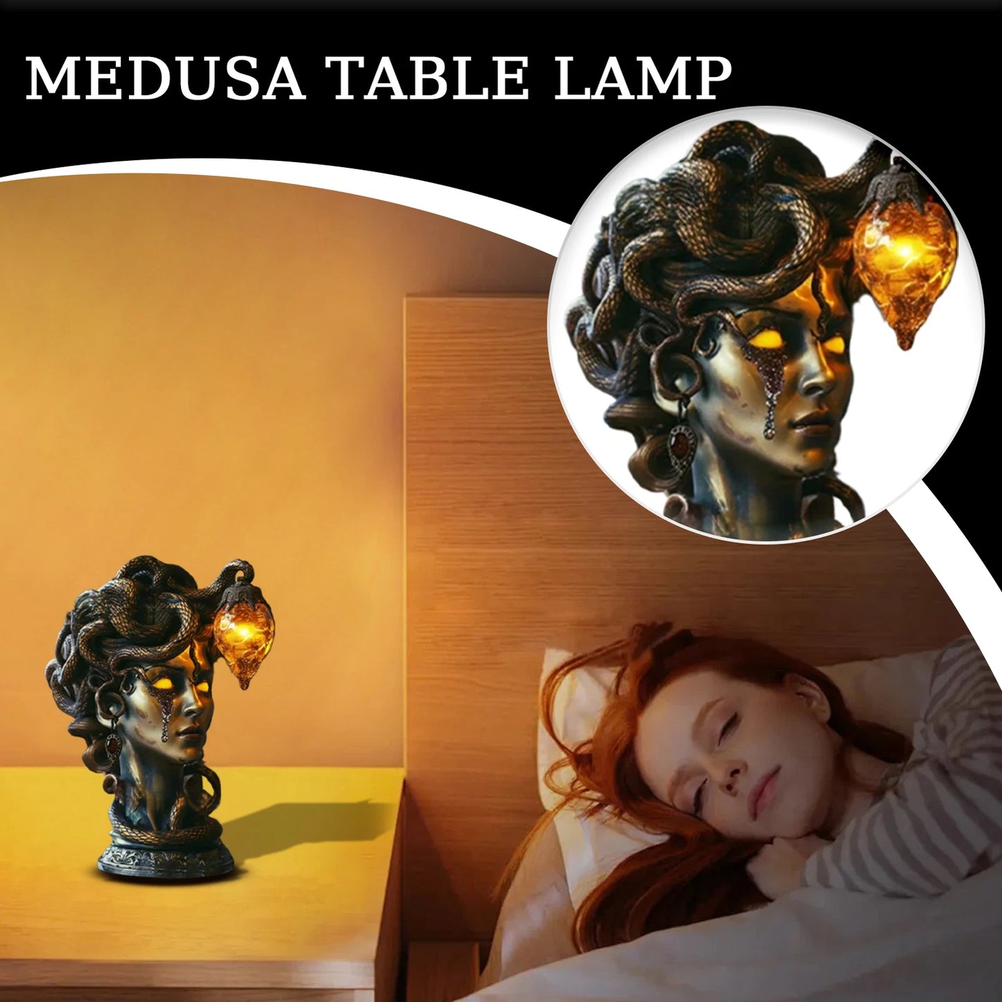 Medusa Tischlampe 