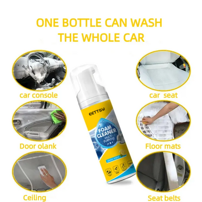 Foam No-Rinse Cleaner🧼 Multi-Surface & Truly No-Rinse Convenience