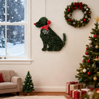 🔥Black Friday Sale - 49% OFF🔥Dachshund Christmas Wreath Series