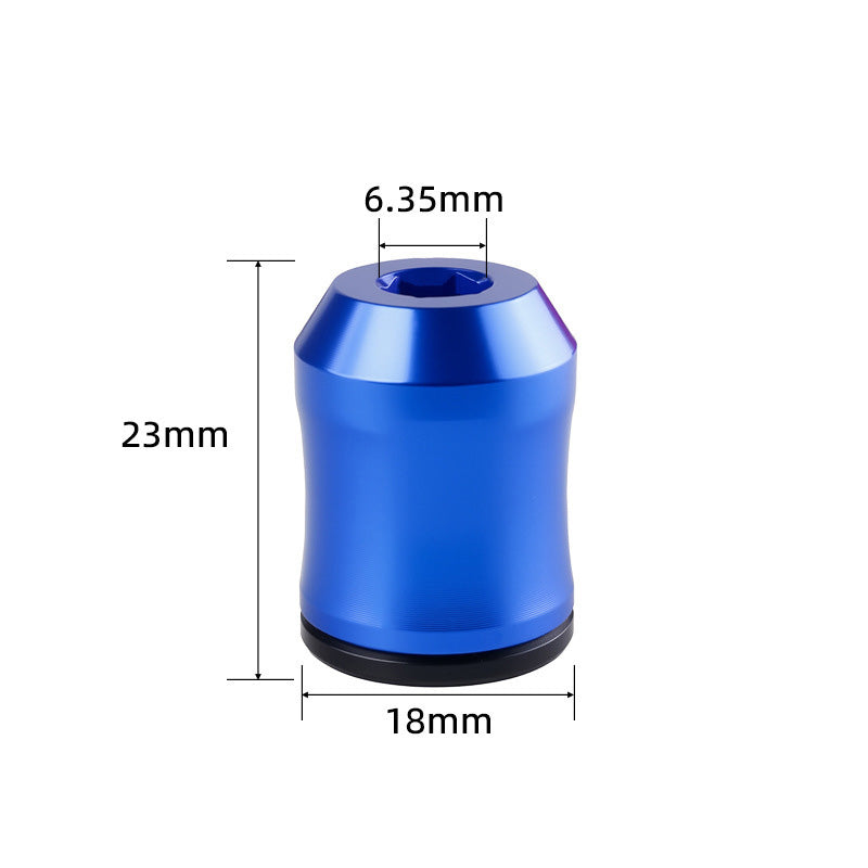 🔥Strong Magnetic Screw Ring Head – 1/4" (6.35mm) Universal Screw Bit Holder for Secure Grip