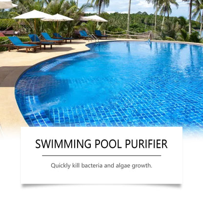 🏊 Pool Clarifier Liquid – Fast Dissolve, Crystal Clear & Odor-Free Water