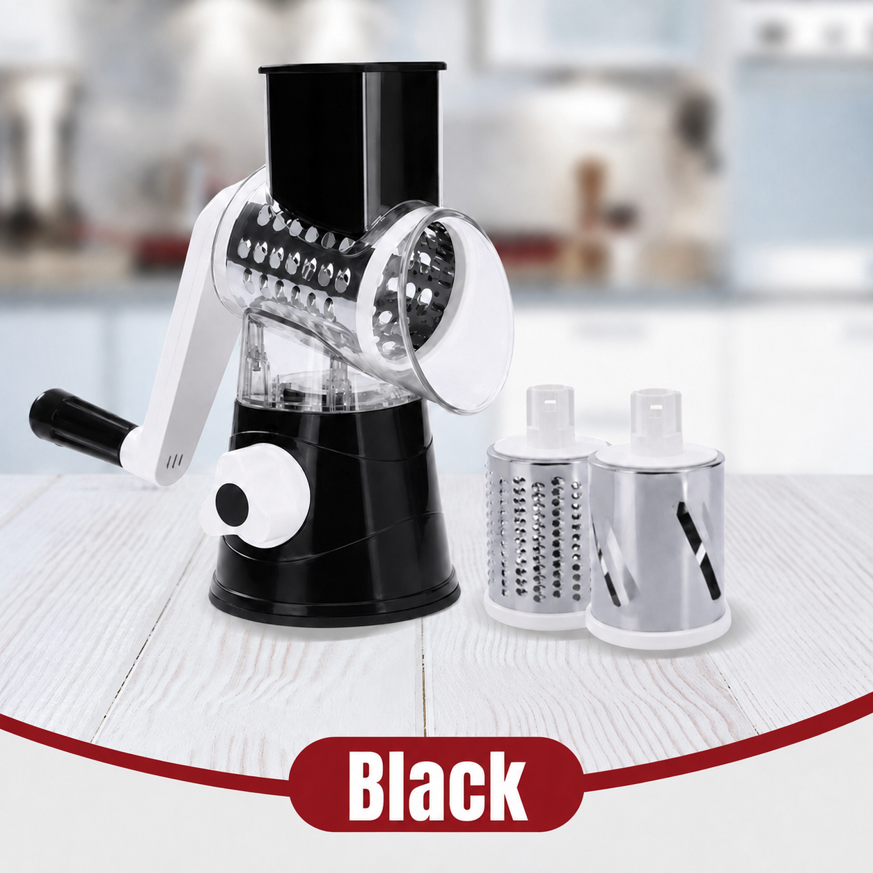 🔥Limit Time 46% OFF🥕Multifunctional Manual Rotary Grater & Chopper