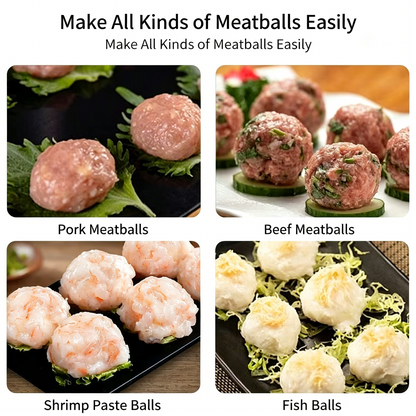 🔥 2026 Kitchen Must-Have 🍖 Stainless Steel Meatball Maker – Easy Press & Perfect Shape