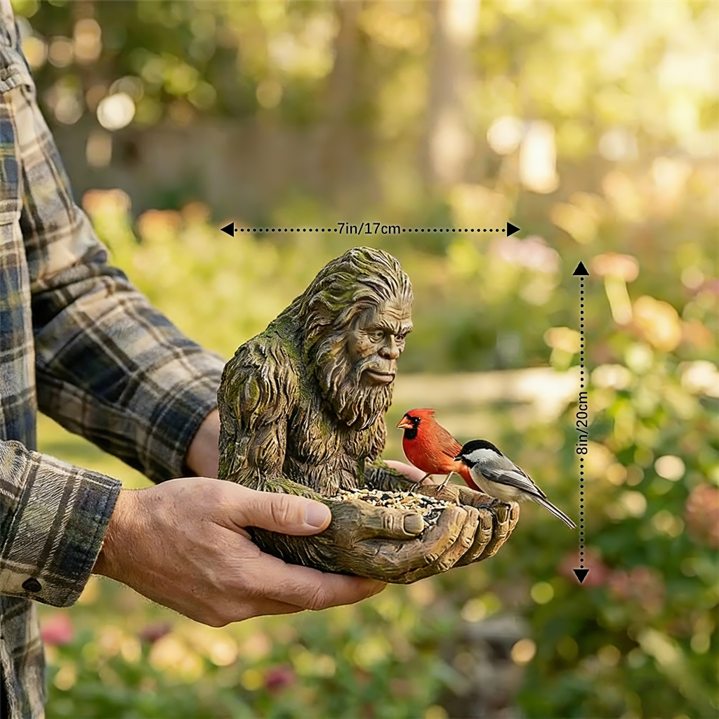 🦶 Bigfoot Bird Feeder – Bring Big Fun to Your Backyard Wildlife