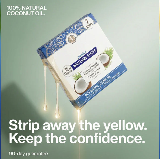 😁Whitening Strips — Remove Stains & Brighten Your Smile in Days