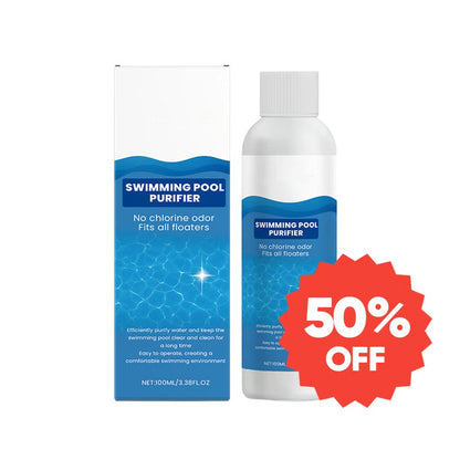 🏊 Pool Clarifier Liquid – Fast Dissolve, Crystal Clear & Odor-Free Water