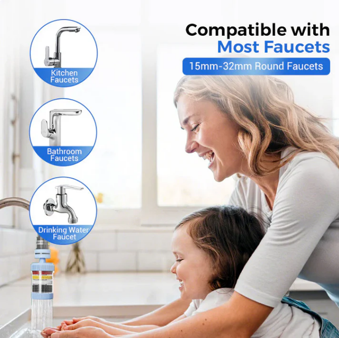 💧360° Rotating Faucet Filters-Enhance Your Tap Water Quality🔥Buy 3 Get 1 Free💧