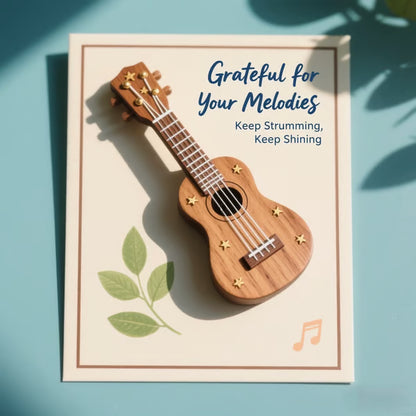 ⏰LAST DAY 55%OFF🎁Wooden Acoustic Guitar Pick Box🎸
