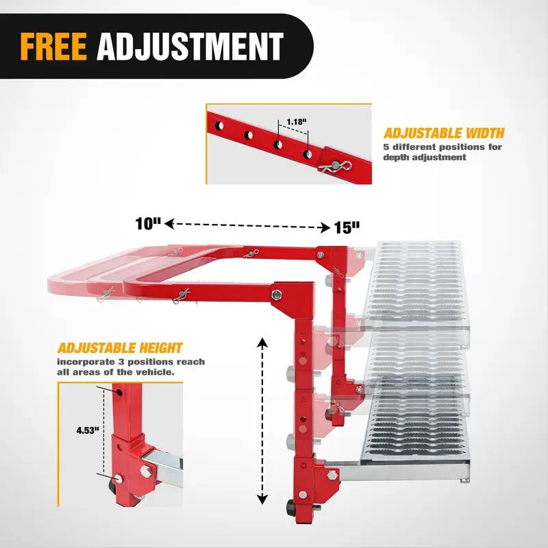Eettsy® Heavy Duty Folding Tire Step