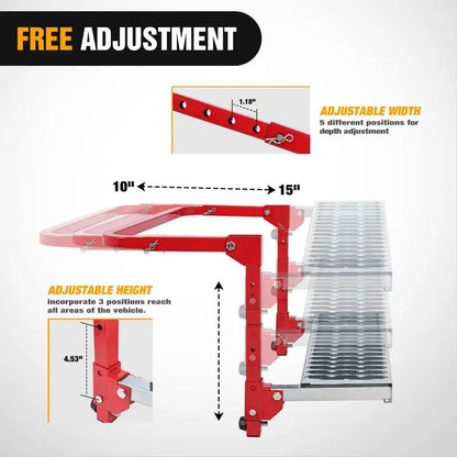 Eettsy® Heavy Duty Folding Tire Step