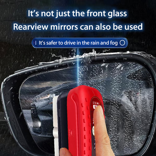 🛡️ 🚗Anti-Glare Windshield Oil Film Remover Brush | Crystal Clear Vision