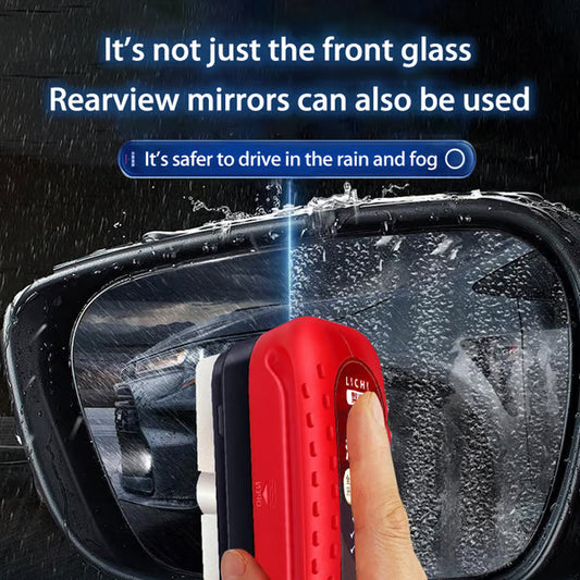 🛡️ 🚗Anti-Glare Windshield Oil Film Remover Brush | Crystal Clear Vision