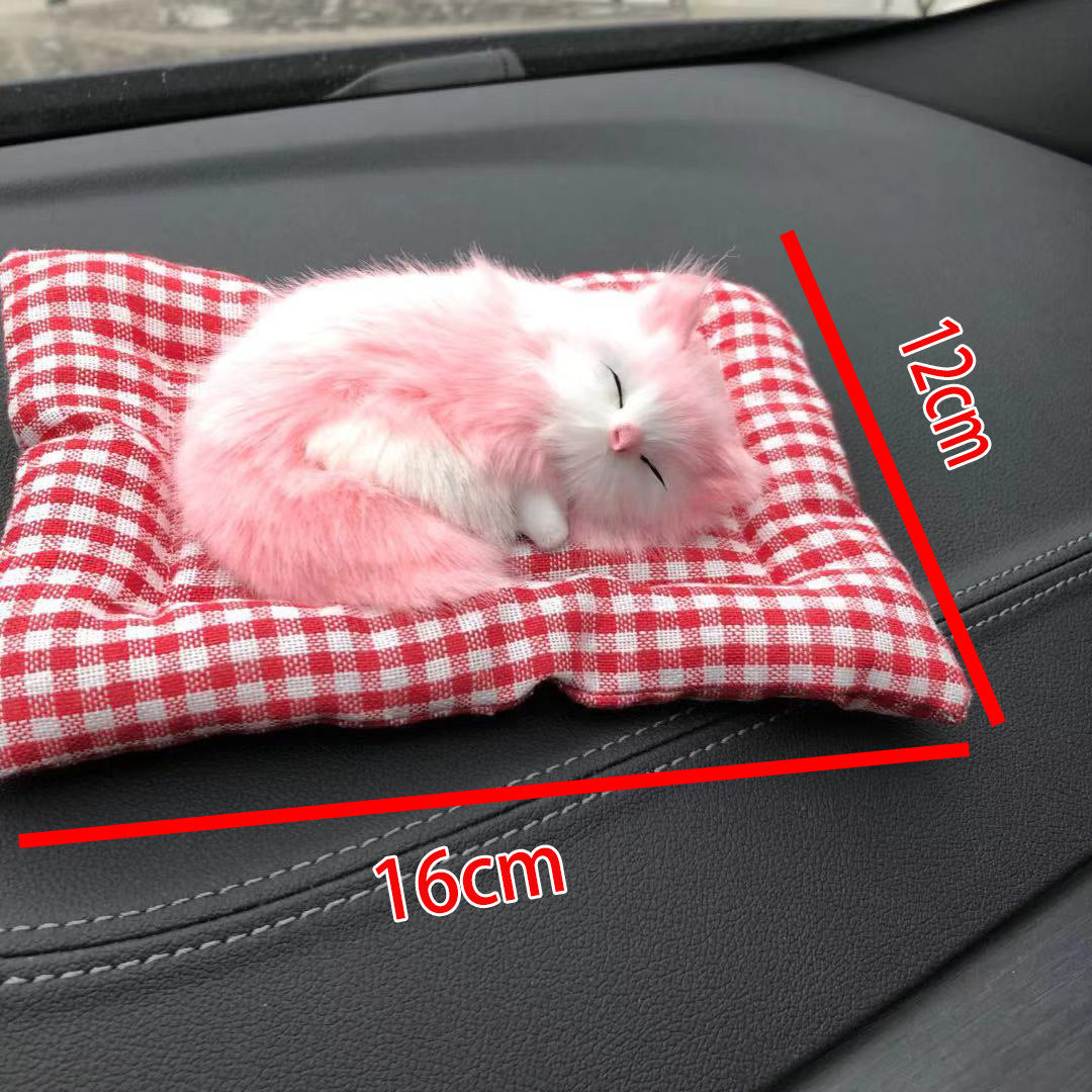 🐱 2026 Must-Have 🚗 Bamboo Charcoal Cat Air Purifier Ornament – Cute Car Decor & Fresh Air Companion ✨