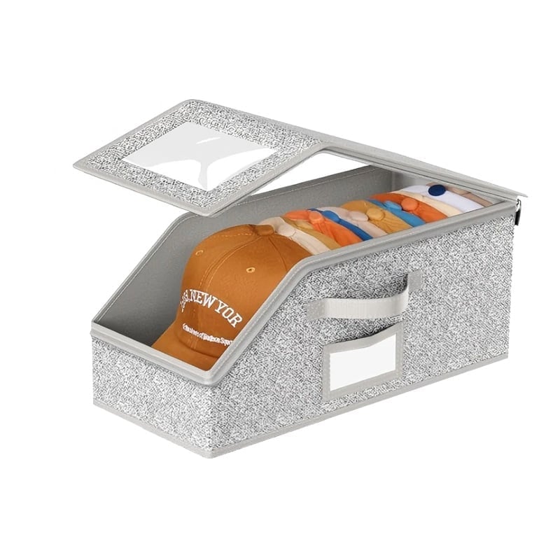 🧢 Multifunctional Foldable Dust Hat Storage Box