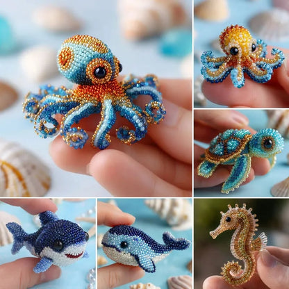 Octopus Bead Embroidery Kit