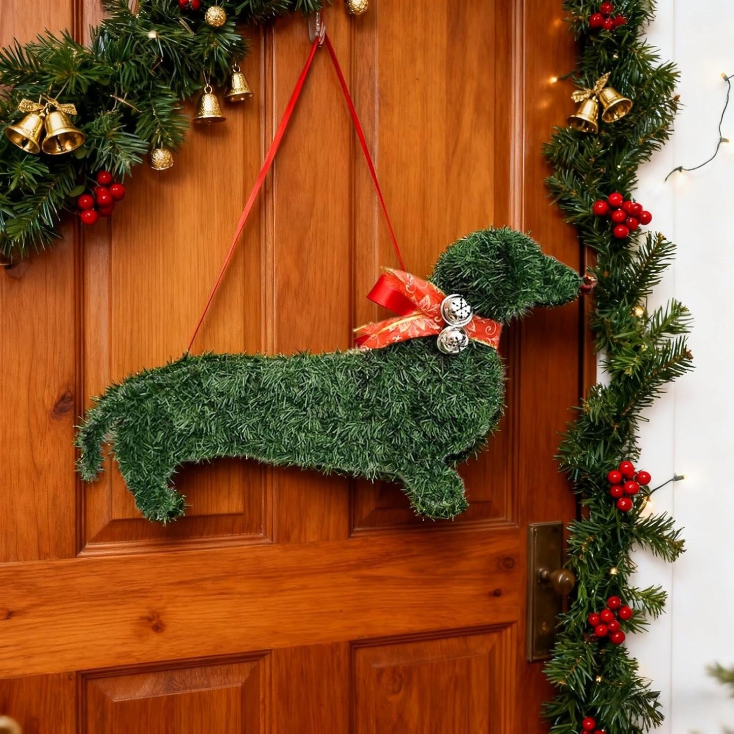 🔥Black Friday Sale - 49% OFF🔥Dachshund Christmas Wreath Series