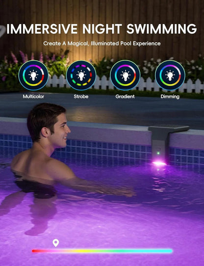 Poolside Solar light, Solar Light for Swimming Pool✨