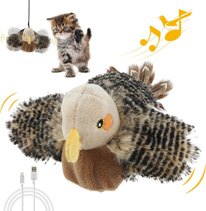 SmartBird 🐦⚡ | The Self-Play Cat Toy That Never Gets Bored!