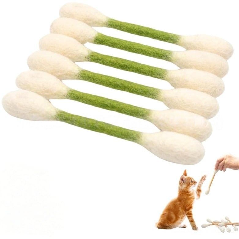 🐱 Swabs Large Size Cat Toys with Catnip ❤️ For happy, healthy, and active indoor cats