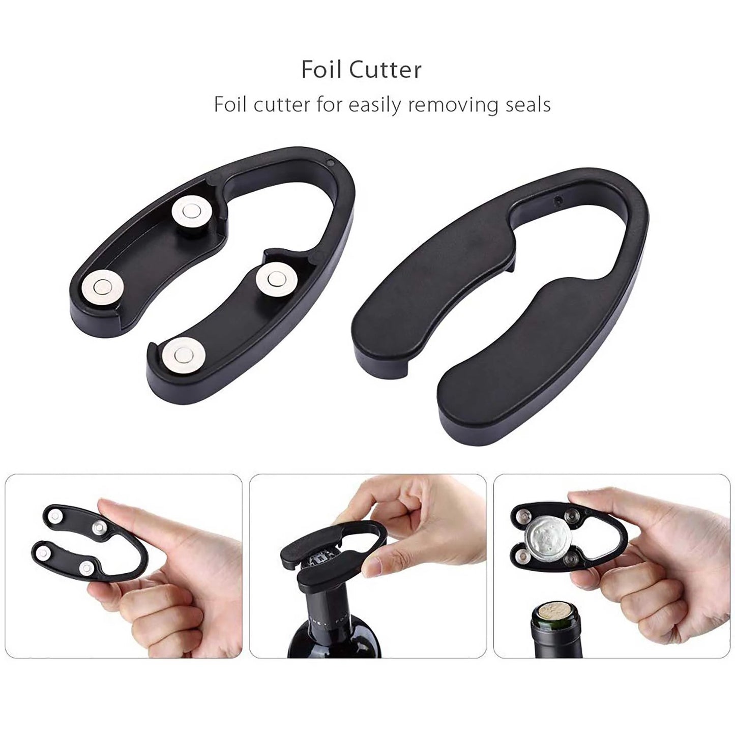 🍷Air Pump Wine Opener Set – 4-Piece Wino On-The-Go Set