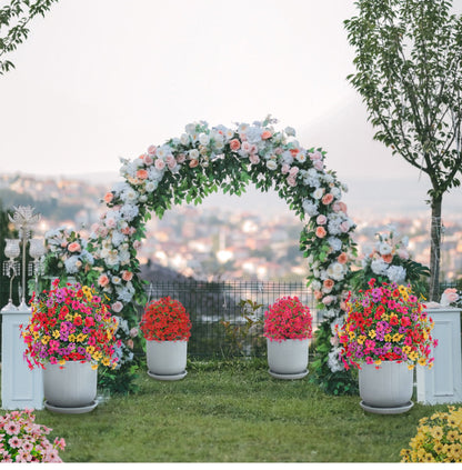 🔥 Best Seller🌸 🌿 UV-Resistant & Waterproof Artificial Daisy & Eucalyptus Stakes – Indoor & Outdoor Floral Decor
