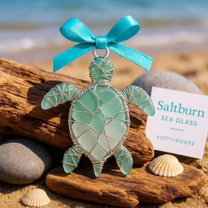 🔥Last Day 49% Off🌊 Handmade Sea Glass Ocean Ornament