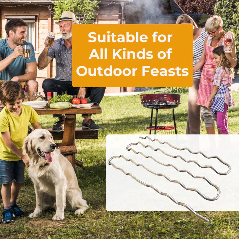 Grill Master Sausage Roller Rack — Perfect Hot Dogs Every Time!