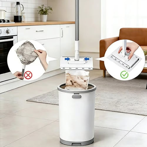 🔥50% OFF Today Only🧹Hands-Free Multi-Purpose Flat Mop for Effortless Cleaning