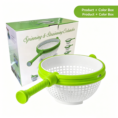 🔥 New Best Seller 🥗 Salad Spinner & Veg Dryer – 360° Fast Spin, Crisp Fresh Results 💧✨