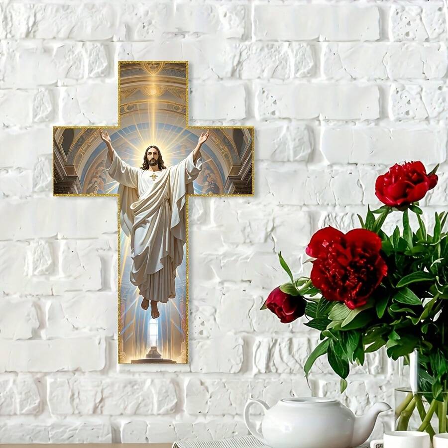 🔥Last Day Promotion 49% OFF🔥 - Vintage Wooden Jesus Christ Wall Cross✝️