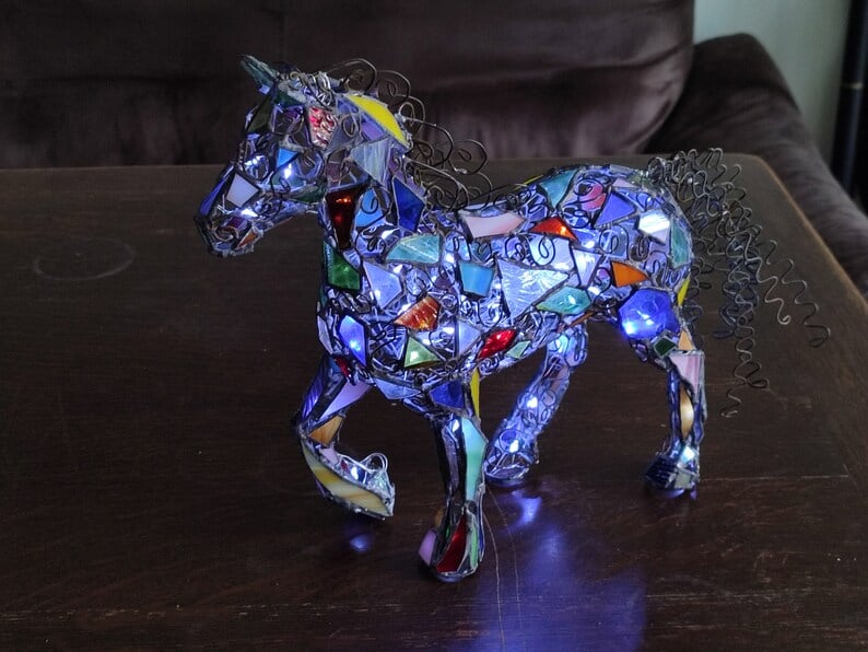🔥 Horse Figurine Night Light
