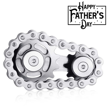 Sprockets Bicycle Chain Fidget Spinner Toys