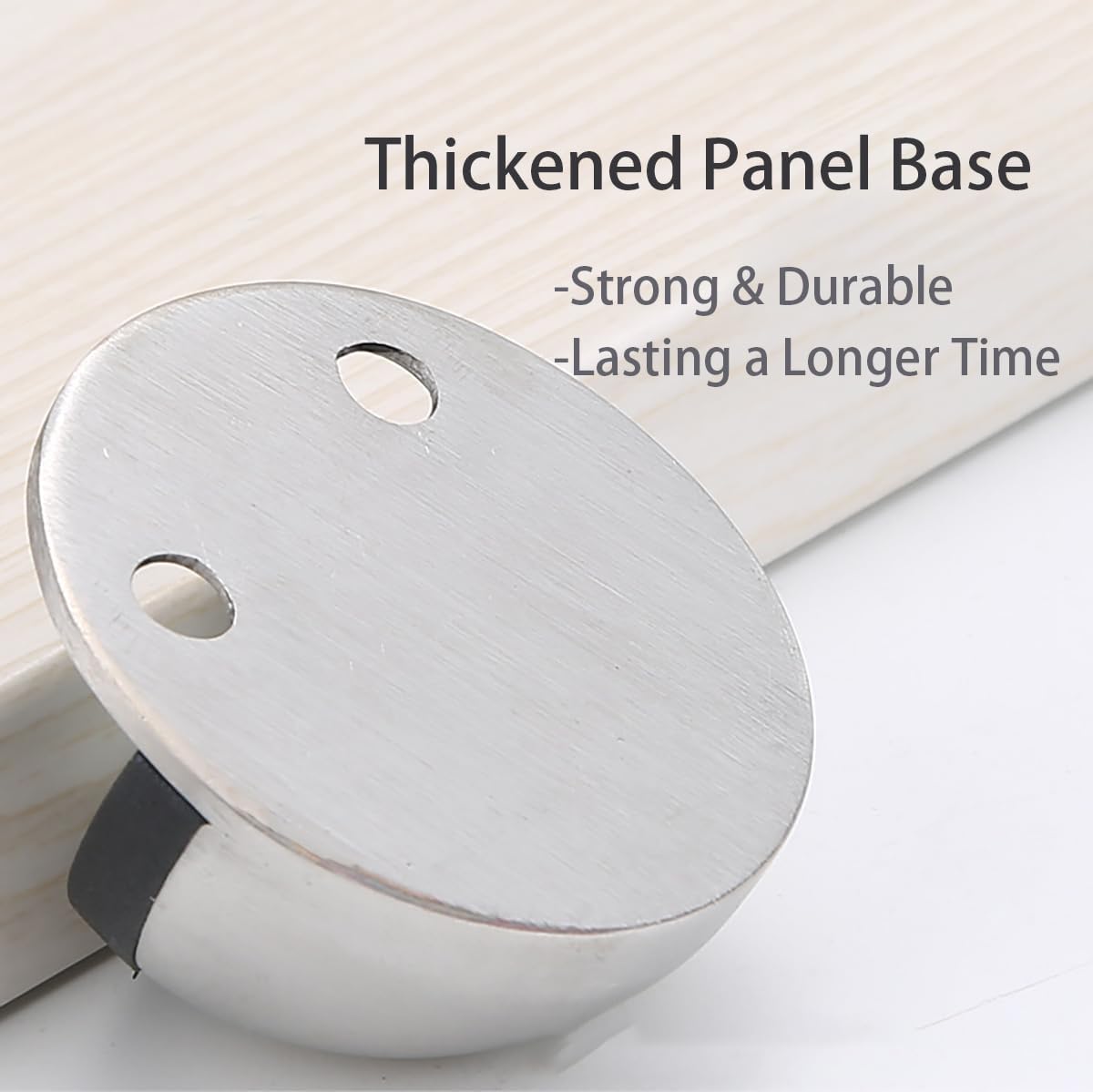 🔥HOT SALE🔥Hidden Stainless Steel Rubber Dual-use Door Stopper Door Holders