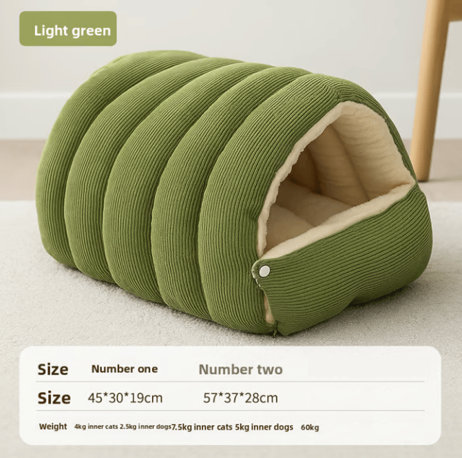 🐈Removable and Washable Winter Closed-off Cat Bed💝