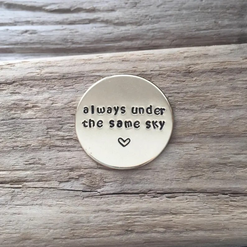 🎁 - ✨HEARTFELT PEWTER POCKET TOKENS