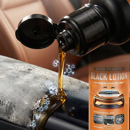 ⚡ 2026 New Upgrade! 🚗🧴Plastic Restorer for Cars – Interior Trim Cleaner, Stain Remover & Deep Black Shine Restoring Spray