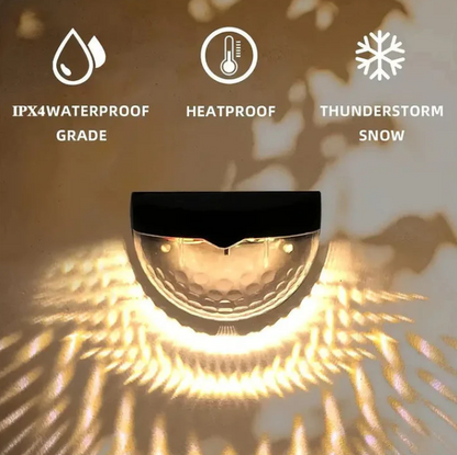 🔥☀️ Solar Step Lights – Waterproof Garden Glow in Warm, White & Color Modes