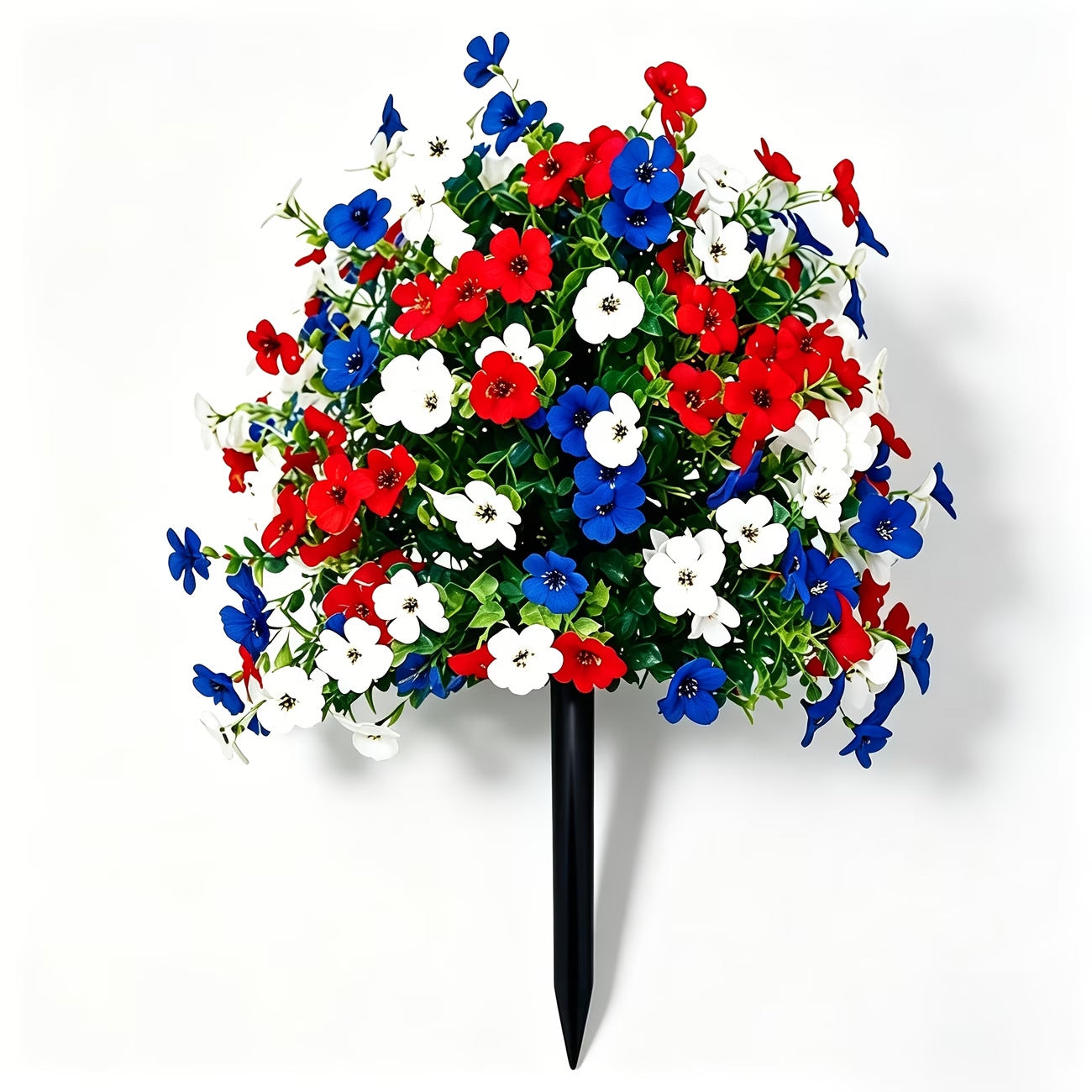 🔥 Best Seller🌸 🌿 UV-Resistant & Waterproof Artificial Daisy & Eucalyptus Stakes – Indoor & Outdoor Floral Decor