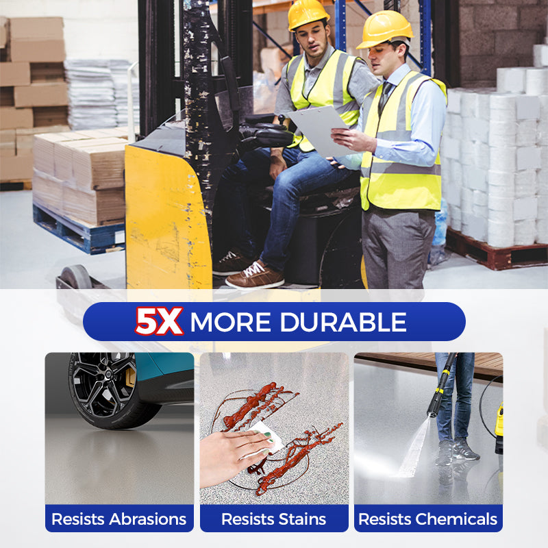 🔥🔥 2026 Home Upgrade🏡High-Gloss Marble Finish Epoxy Floor Coating