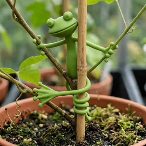 🐸🌿Multifunctional Bendable Frog Plant Clips