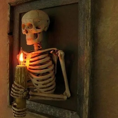 🔥3D Skull Candle Photo Frame⚡