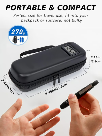🔥Insulin Cooler Travel Case with Temperature Display