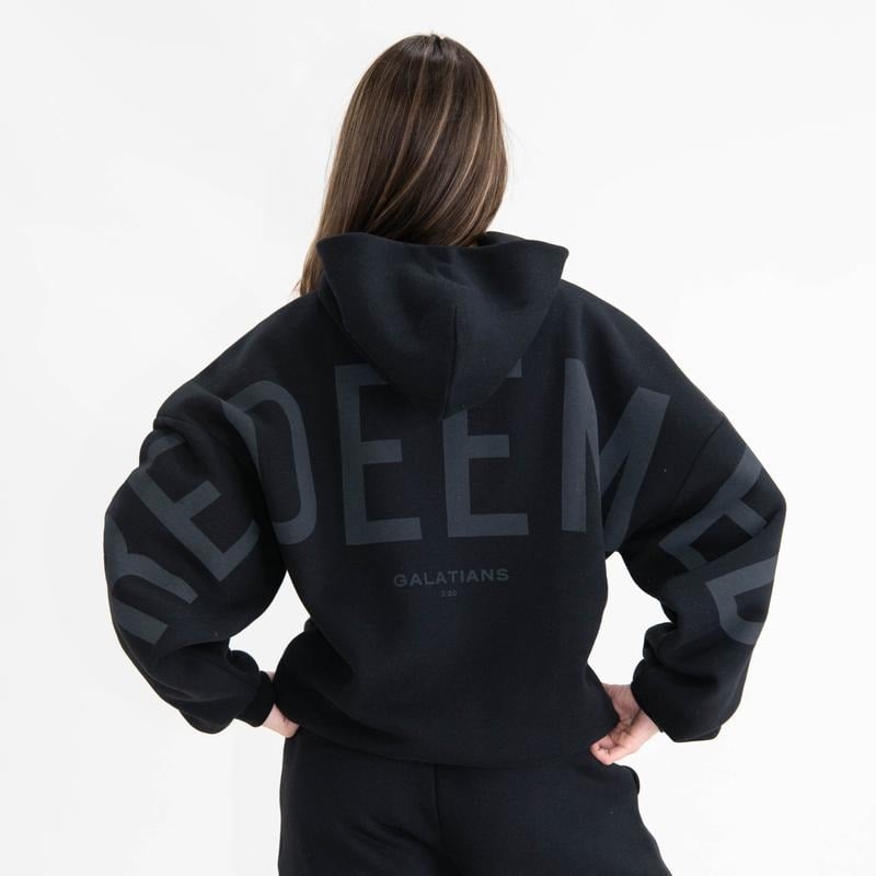 💕Schnäppchen 💖✝ Essential Hoodie | Übergroßes christliches, schweres Glaubens-Sweatshirt