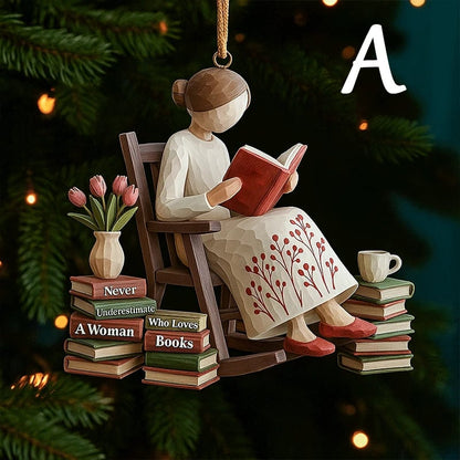 🔥LAST DAY 50% OFF - 🎄📚Reader Christmas Decoration