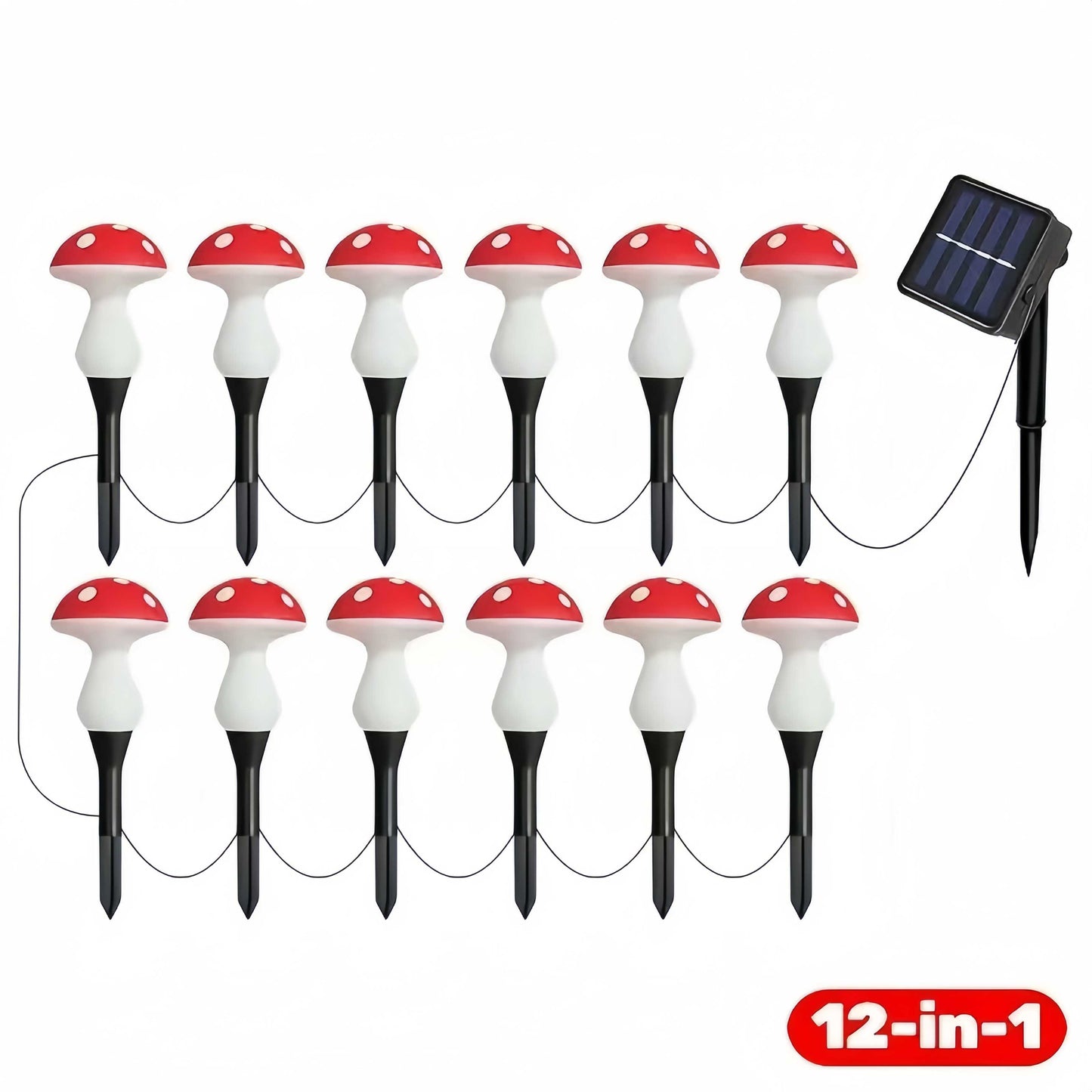 🔥LAST DAY 49% OFF - ✨Magic Solar Mushroom Light🍄