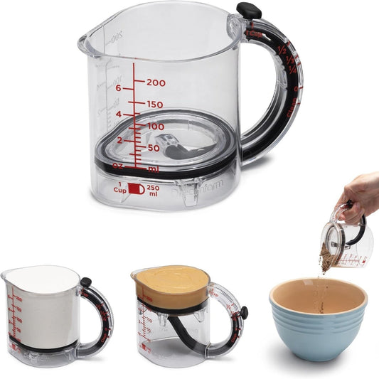4-in-1 verstellbarer Messbecher 